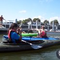 Filming manatees